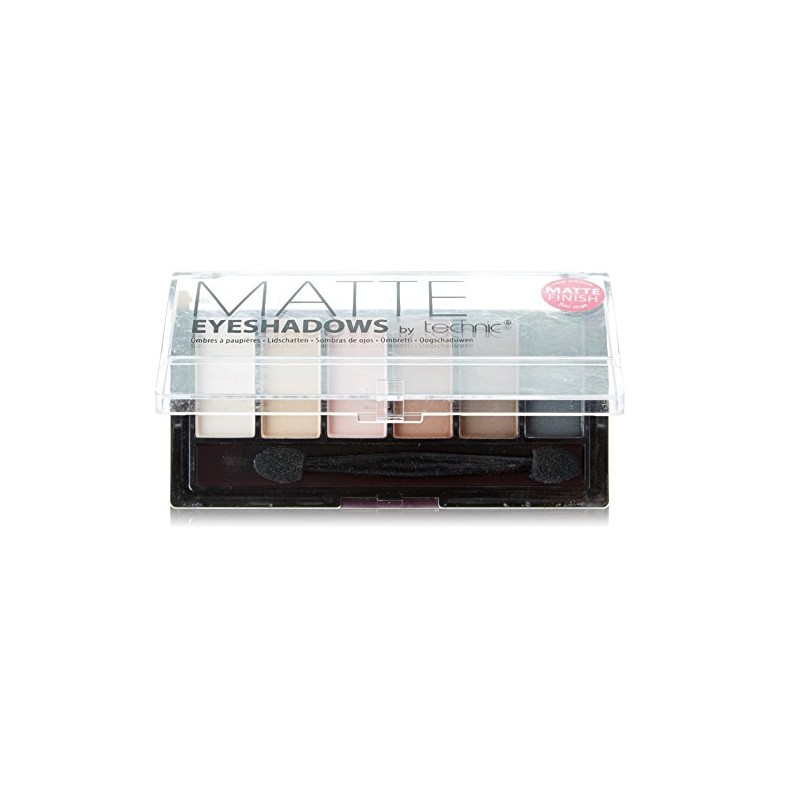 Technic Matte 6 Colour Eyeshadow Palette Powder