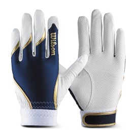 Wilson WB5750601M WL-1 M White Navy Guard Gloves for One Hand Left Hand