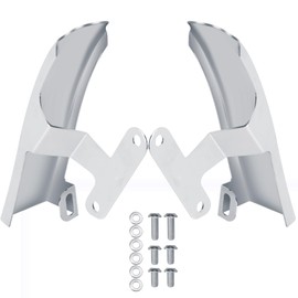 VPZMT Rear Fender Gap Filler Panels Strips Fits for 2009-2013 Harley Touring/Road King/Electra Glide/FLHT/FLHR (2009-2013-CHROME)