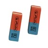 Herlitz Eraser - Red/Blue