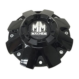 Mayhem Wheels C108103B-CAP C-108103-CAP Gloss Black Wheel Center Cap