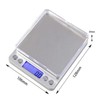 Food Scale Kitchen Scale with Trays, Small Scale with Tare
