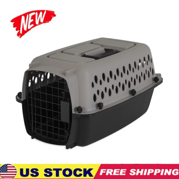 Unbranded Pet Kennel 19" X-Small Plastic Dog Crate Portable Carrier