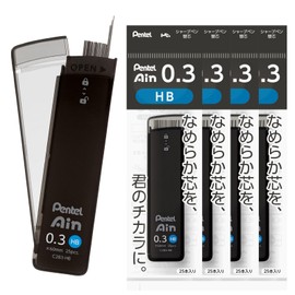 Pentel XC283-HB Sharp Lead Pentel Ain 0.3mm HB 5pcs