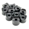 Design61 10x Saddle Spacers with One-sided Pipe Recess L 10