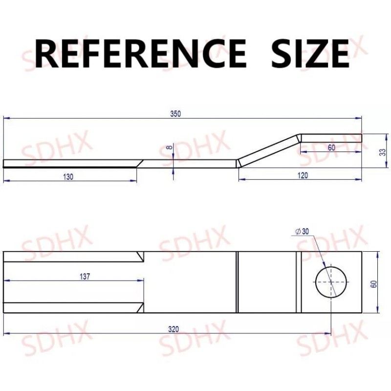 Mhanewv Skid Steer Brush Cutter Cutting Blades，For Forestry Machinery AGT-RC72