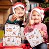 Dtiafu Construction Christmas Wrapping Paper for Kids Boys Dump Trucks
