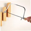 Mipcase 2 Sets Mini U Shape Coping Saw with Wooden