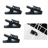 HUIKKJP Earphone Clips, Cord Clips, Set of 4, Cable Compatible,