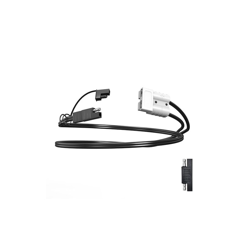 ACOPOWER HY-SAE Adapter Anderson Connector to Pre-Wired RV, SAE Adapter