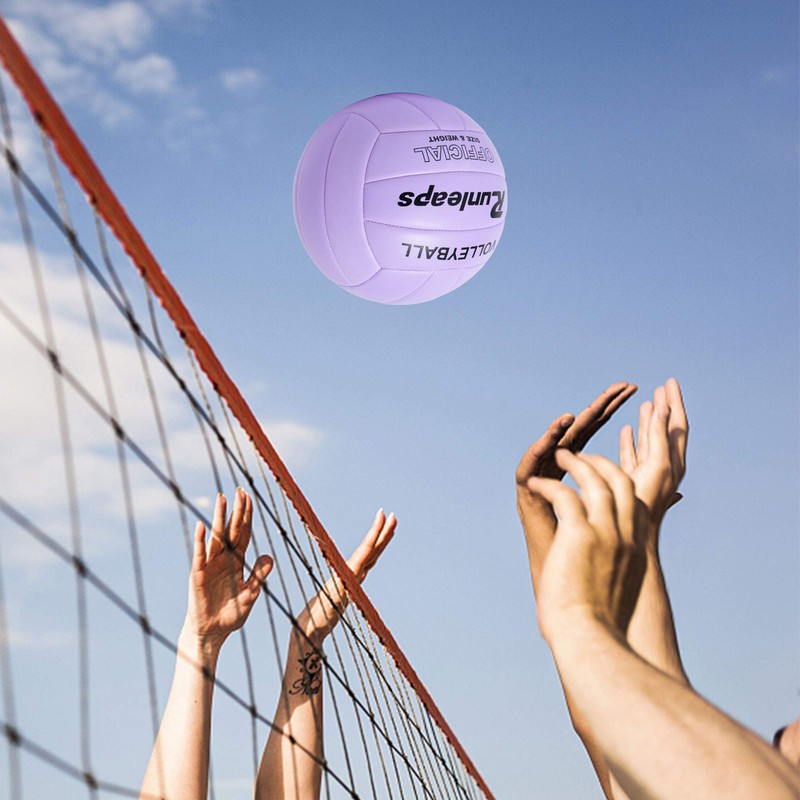 Runleaps - Voleibol impermeable para interiores y exteriores, para entrenamiento