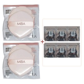 Miva King Petal Puff 2pcs 2pcs + Amore Clinical Response Triple Shot Cream 1ml 6pcs / 미바 왕꽃잎 퍼프 2개입 2개 + 아모레 클리니컬 레스폰스 트리플샷 크림1ml 6장