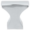 Stone Harbor Hardware Curtiss Cabinet Knob, 1-1/4 Inches, Polished Chrome