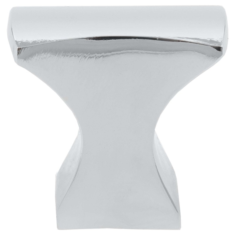 Stone Harbor Hardware Curtiss Cabinet Knob, 1-1/4 Inches, Polished Chrome