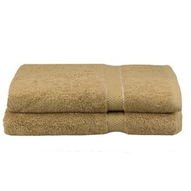 Vision Textiles Luxury Towels Bath Towel 100% Egyptian Cotton Set 2 and 2 Hand Absorbent - 500gsm
