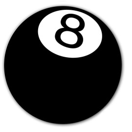 Unbranded DJ 8 Ball #1 Pool 7" inch Slipmat Portablism Turntable Slip Mat DJ x1