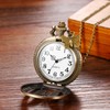 Avaner Hollow Butterfly Pocket Watches: Bronze Vintage Retro Analog Quartz