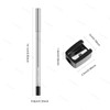 KOSRA Matter Eyeliner-Stift, Wasserfest, Wischfest Eyeliner -6#Black
