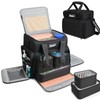 Wormhole Tattoo Case Tattoo Backpack with 3 Inner Removable Pouches