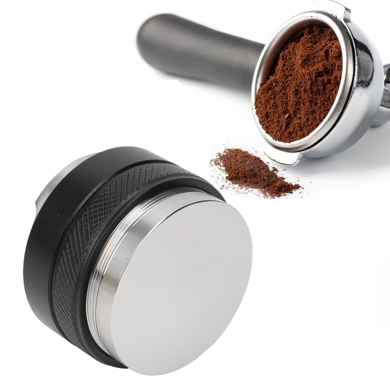 51mm Double Head Coffee Powder Hammer Stainless Steel Coffee Distributor