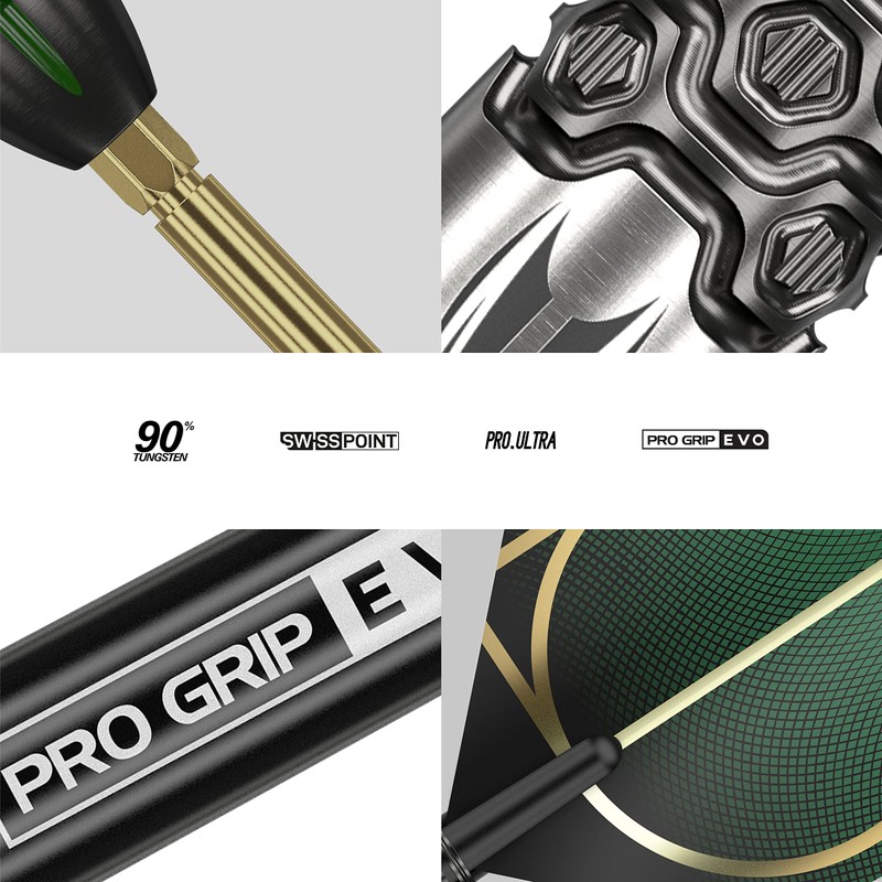 Target Darts Cult 02 90% Tungsten Swiss Point Steel Tip