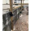 PostHugger™ 2Pc Railing/Side Post/Wall Mount/Fence Brackets For 4x4 or 4x6