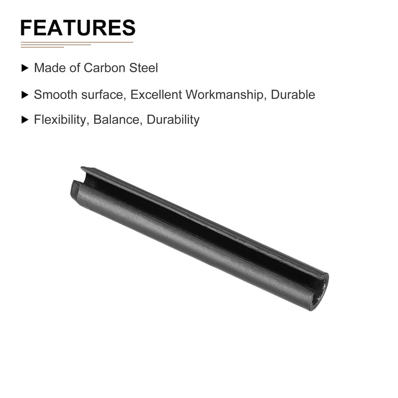 DTGN 5 mm x 40 mm (DxL) Slotted Spring Pin