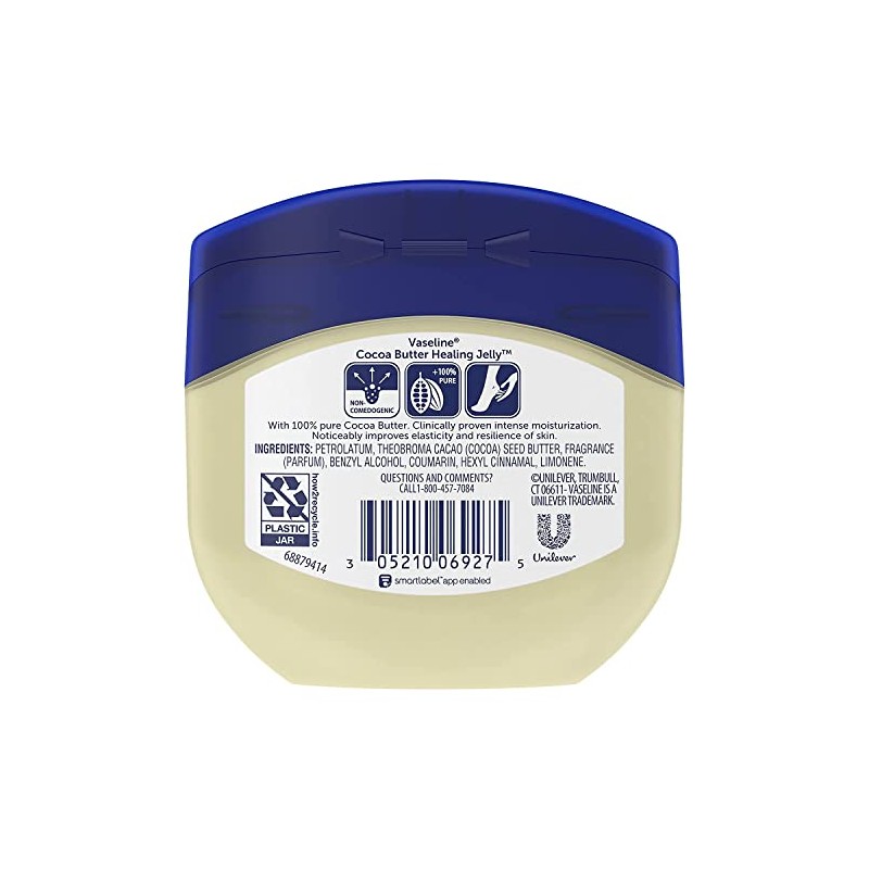 Vaseline - Jalea de petroleo (7.5 onzas, manteca de cacao,