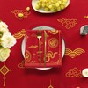 Horaldaily Newyear Tablecloth 52×70 Inch Rectangular, Chinese Snake Lunar New