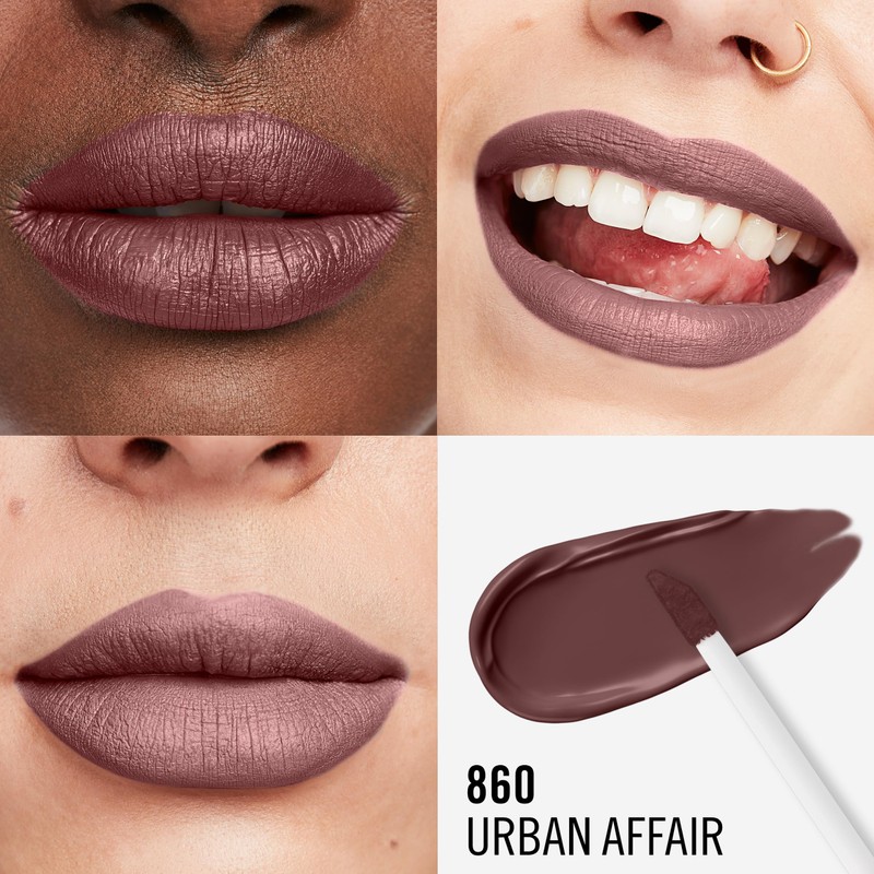 RIMMEL Lasting Mega Matte Liquid Lip Color 860 Urban Affair