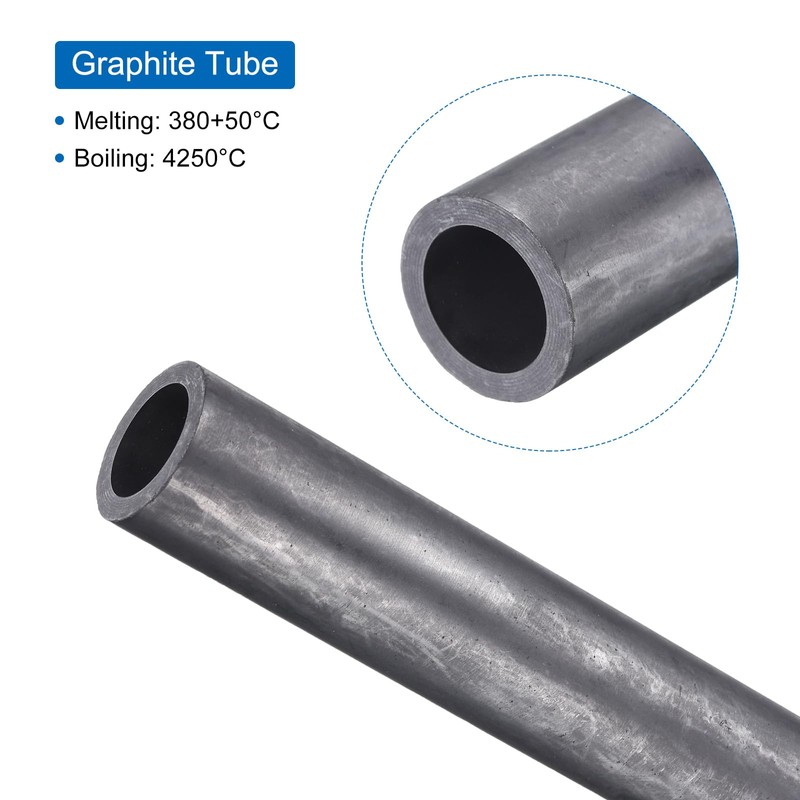 QUARKZMAN Graphite Tube Graphite Stirring Rod Melting Pot Stirring Rod