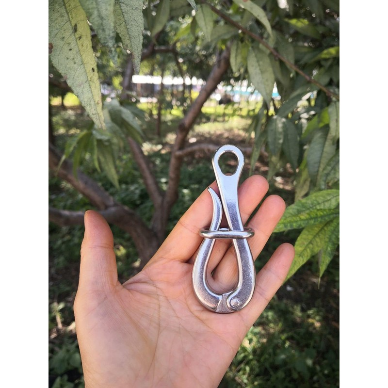 JY-MARINE Pelican Hook Quick Release Hook 316 Stainless Steel Marine