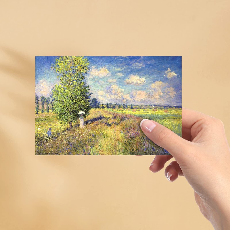 Claude Monet Postcard Set of 30 Claude Monet Oil Paintings