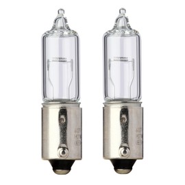 Flosser Incandescent BAY9s H21W 21W Stock 6021 12356 64136 DRL Reverse Back Up Brake Stop Turn Signal Light Bulbs Replacement (Pack of 2) Made in Germany