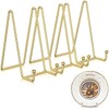 3 Pack Plate Stands for Display, 6 Inch Picture Stand