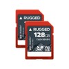 SDXC 128GB Rugged UHS-II V60 Memory Card - 2 Pack