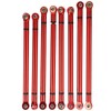 equlup 8 Pieces Metal Pull Rod, Metal Pull Rod Kit