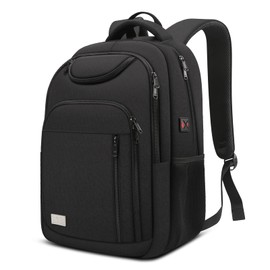 ZYB Laptop Backpack 15 15.6 Inch Waterproof Laptop Backpack Men Women with Laptop Compartment Notebook Business Backpack for Work Office College Business Travel Uni with Anti-Theft Bag Black