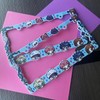 J J K License Plate Frame - Characters: Baby Blue
