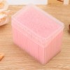 Double Head Toothpicks, Edible Grade PP Round 1100 Pcs/Box, Plastic