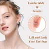Earring Backs, Earring Safety Back Stopper Clutch Ear Locking with
