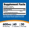 Nutricost Alpha GPC 600mg, 60 Vegetarian Capsules - Non-GMO and