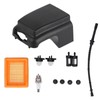 Trimmer Air Filter Cover Kit ABS Rubber Good Wear Resistance