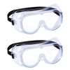 YunTuo 2 pack Safety Goggles, Adjustable,Lightweight Anti-Fog Protective Safety Glasses,