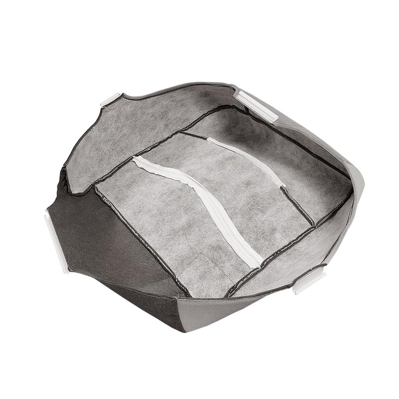 UINIEBOOM Passenger Bottom Cloth Seat Cover, Replacement Gray Front Passenger