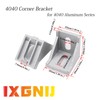 10Set 4040 Corner Bracket Connector Set for 4040 Aluminum Extrusion