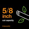 Fiskars Fiskars Bypass Pruning Shears, 5/8-Inch Cut Capacity Garden Clippers,