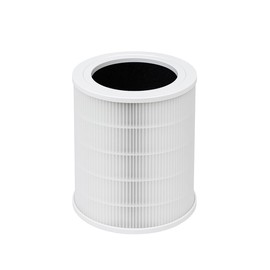 Nispira AP401 AP402 AP403 Filter Replacement for Dr.J AP401 AP402, GCZ, Dayette, JOWSET, FRESHDEW Air Purifier 3-in-1 H13 HEPA Activated Carbon, 1 Pack