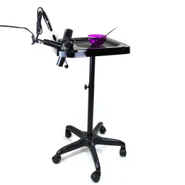 Unbranded/Generic Salon Rolling Tray Cart+Wheel Hairdressing Tool Hair Stylist Storage Trolley NEW