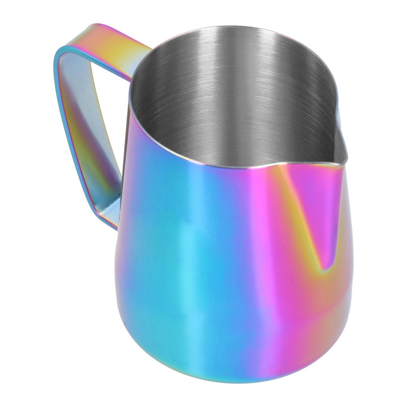 Stainless Steel Milk Frothing Pitcher Pointed Mouth Coffee Frother Cup
